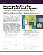 Measuring the Strength of National Social Service Systems: 33 Indicators to Help the United States Government and Others Engaged in Strengthening Social Service Systems for Orphans and Vulnerable Children See What Difference Their Investments Are Making