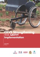 CRVS Strengthening With SAVVY Implementation