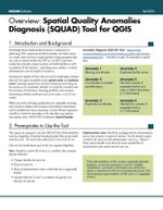 Overview: Spatial Quality Anomalies Diagnosis (SQUAD) Tool for QGIS