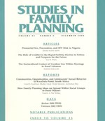 The impact of the family planning supply environment on contraceptive intentions and use in Morocco