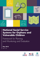 National Social Service Systems for Orphans and Vulnerable Children – Framework for Planning and Monitoring and Evaluation