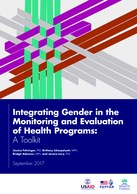 Integrating Gender in the Monitoring and Evaluation of Health Programs: A Toolkit