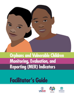 Orphans and Vulnerable Children Monitoring, Evaluation, and Reporting (MER) Indicators: Facilitator's Guide