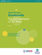 Family Planning in Guatemala. The Achievements of 50 Years
