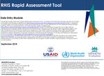 Routine Health Information System Rapid Assessment Tool: Data Entry Module