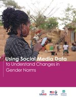 Using Social Media Data to Understand Changes in Gender Norms