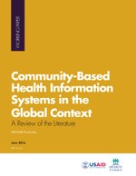 Community-based Health Information Systems in the Global Context: A Review of the Literature