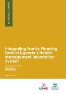 Integrating Family Planning Data in Uganda's Health Management Information System