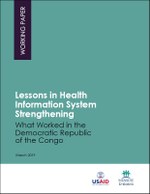 Lessons in Health Information System Strengthening: What Worked in the Democratic Republic of the Congo