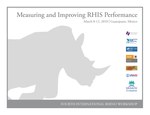 Fourth International RHINO Workshop: Measuring and Improving RHIS Performance